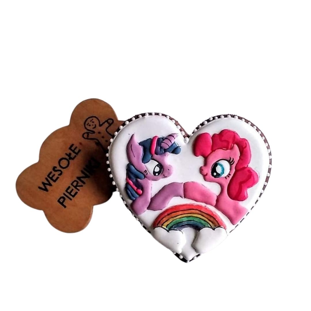 Dekoracyjny pierniczek z kucykami Pony