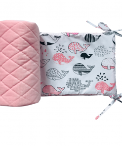 ochraniacz velvet - wieloryby