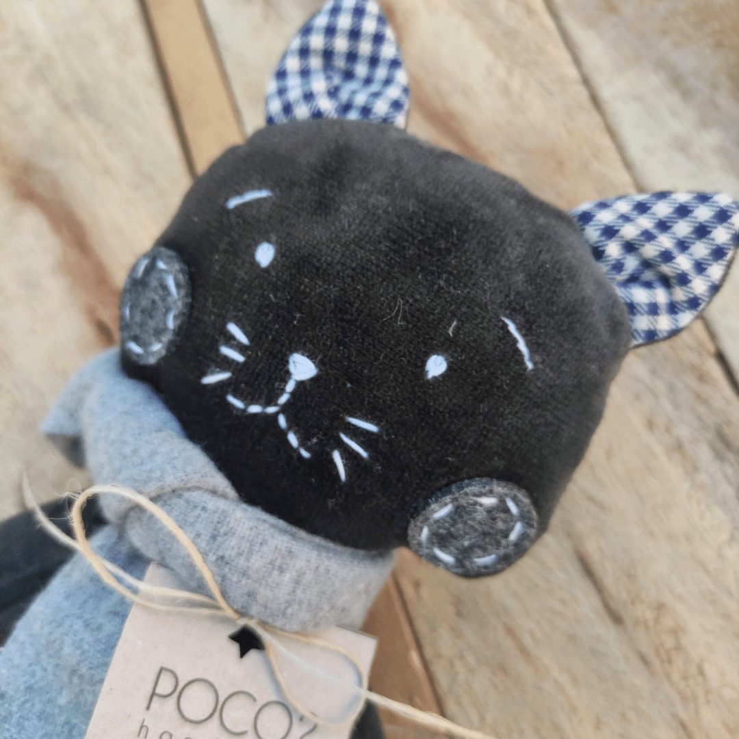 przytulanka welurowy KOT