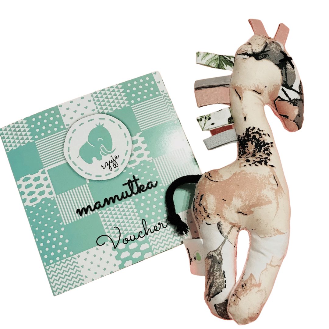 Żyrafokonik w kwiaty