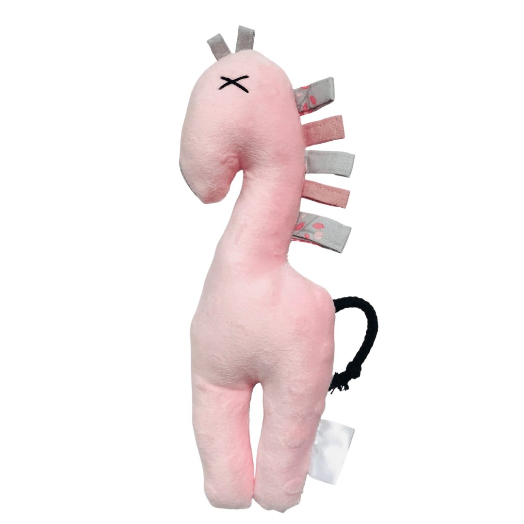 Żyrafokonik różowy w jeżyki