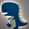Lampka Dinozaur T-rex niebieski